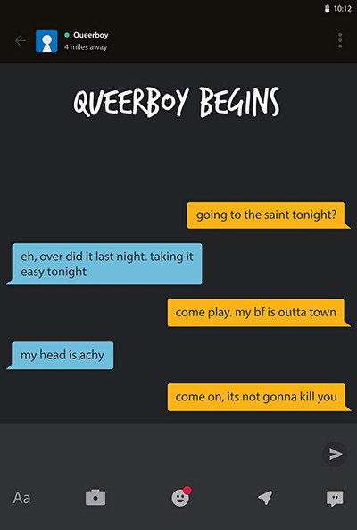 Póster de QueerBoy Begins