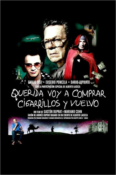 Póster de Querida voy a comprar cigarrillos y vuelvo
