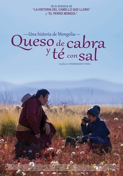 Póster de Queso de cabra y té con sal (Una historia de Mongolia)