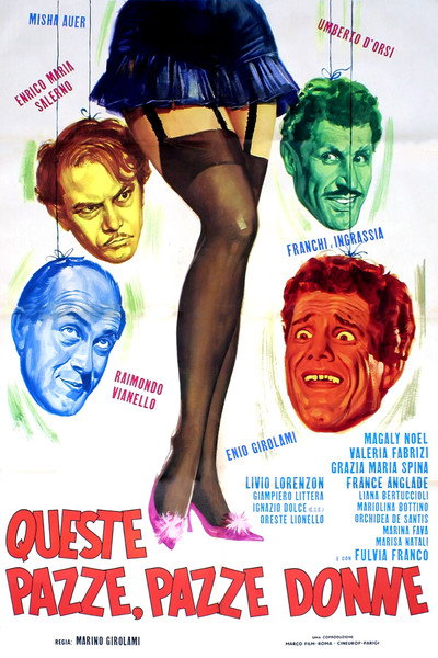 Póster de Queste pazze pazze donne