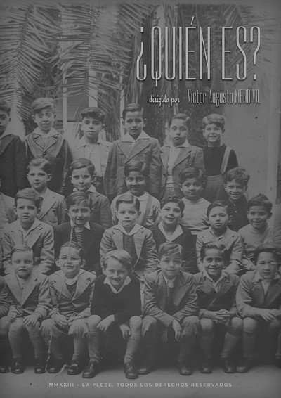 Póster de ¿Quién es?