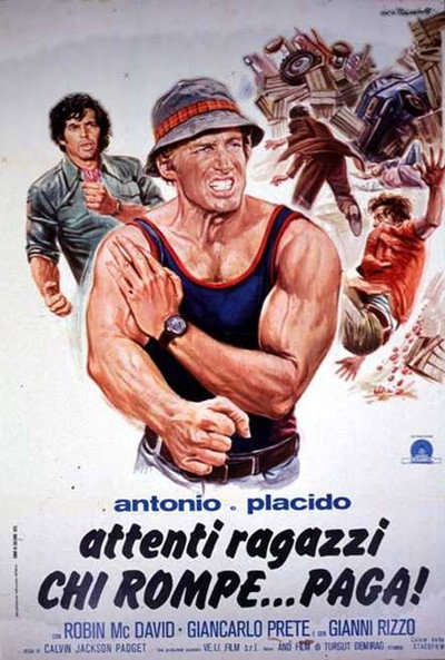 Póster de Quien rompe... ¡paga!