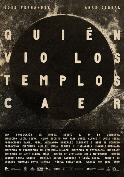 Póster de Quién vio los templos caer