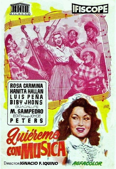 Póster de Quiéreme con música