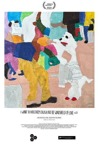 Póster de Quiero estrellarme en seco contra el parabrisas del amor