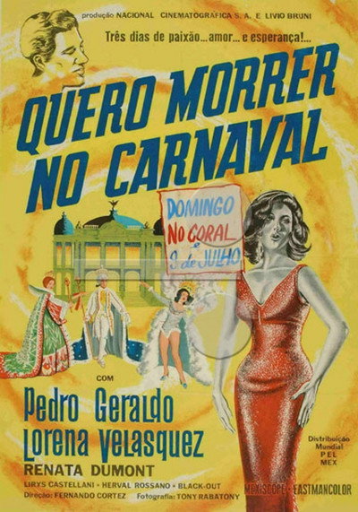 Póster de Quiero morir en carnaval
