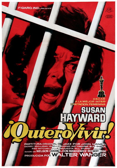 Póster de ¡Quiero vivir!