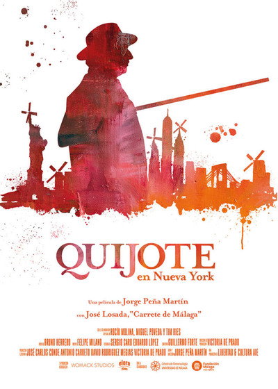 Póster de Quijote en Nueva York
