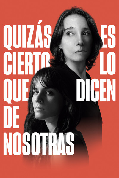 Póster de Quizás es cierto lo que dicen de nosotras
