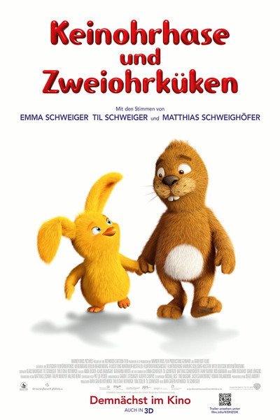 Póster de Rabbit Without Ears and Two-Eared Chick