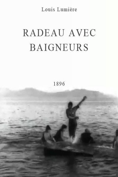 Póster de Radeau avec baigneurs