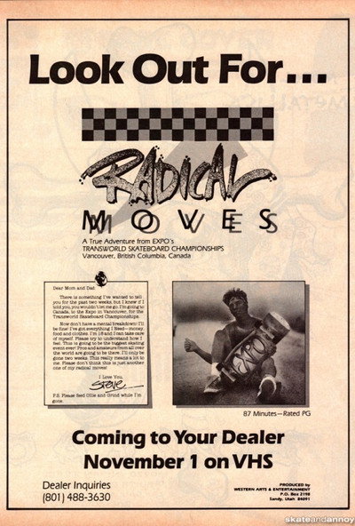 Póster de Radical Moves