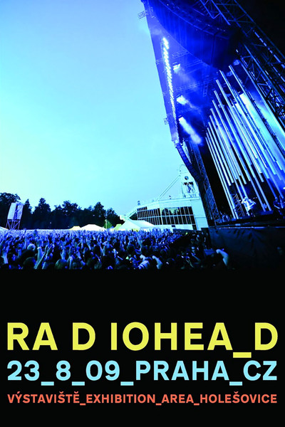 Póster de Radiohead Live in Praha