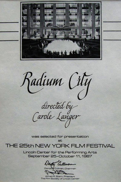 Póster de Radium City