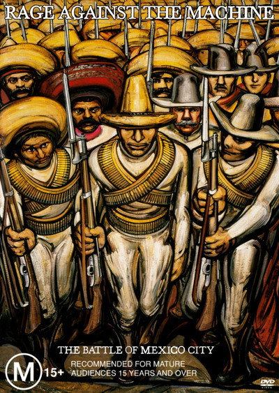 Póster de Rage Against the Machine: The Battle of Mexico City