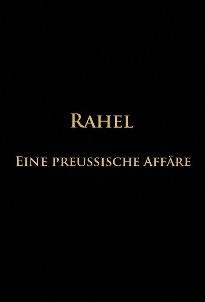 Póster de Rahel - Eine preußische Affäre
