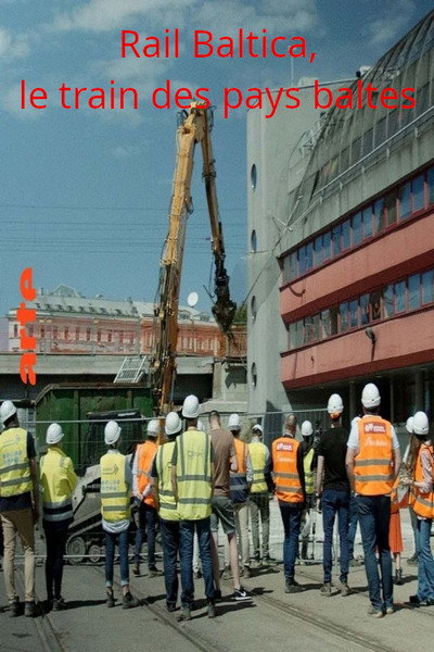 Póster de Rail Baltica - Ein Zug für Europa