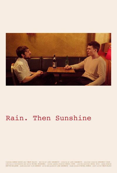 Póster de Rain. Then Sunshine