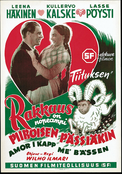 Póster de Rakkaus on nopeampi Piiroisen pässiäkin