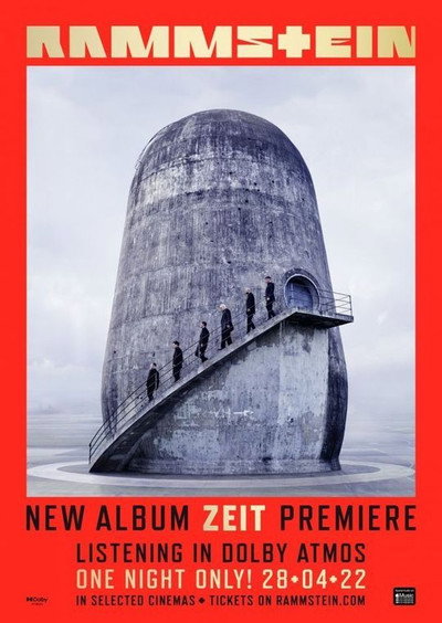 Póster de Rammstein: Zeit - The Atmos Experience