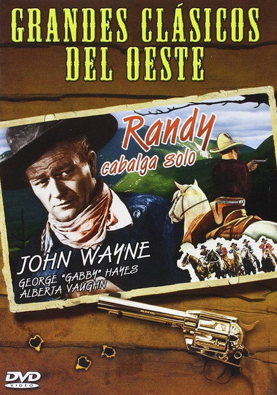 Póster de Randy cabalga solo