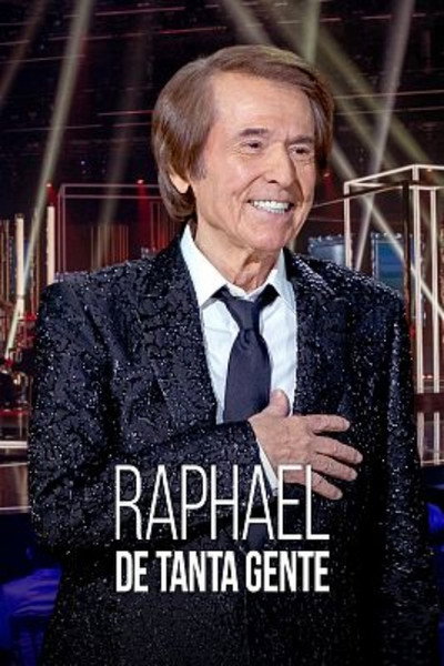 Póster de Raphael, de tanta gente