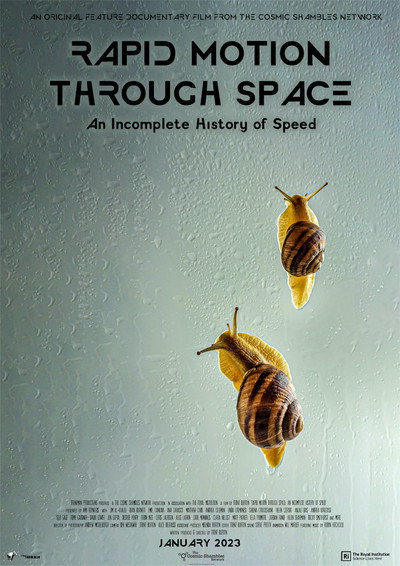 Póster de Rapid Motion Through Space: An Incomplete History of Speed