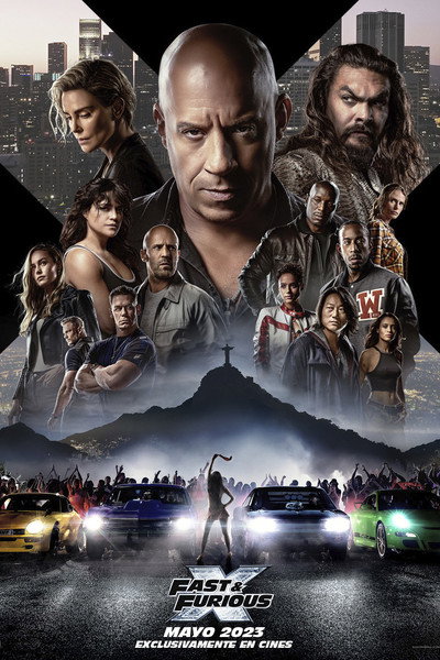 Póster de Rápidos y furiosos X