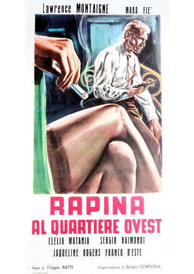 Póster de Rapina al quartiere Ovest