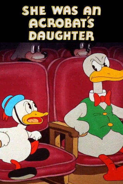 Póster de Érase la hija de un acróbata