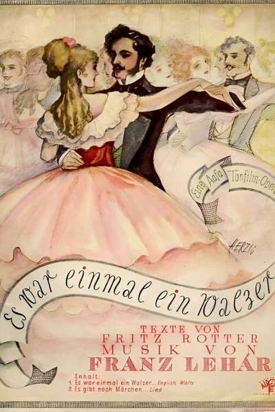 Póster de Érase una vez un vals