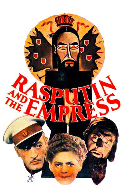 Póster de Rasputin y la zarina