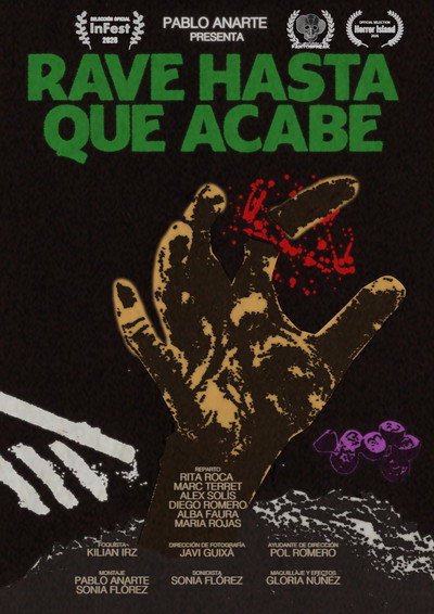 Póster de Rave Hasta Que Acabe