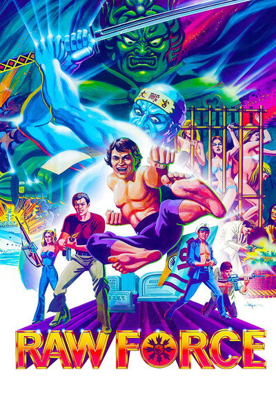 Póster de Raw Force - Invasores de la Tumba de Jade