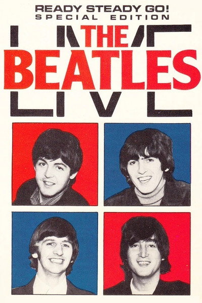 Póster de Ready Steady Go! The Beatles Live