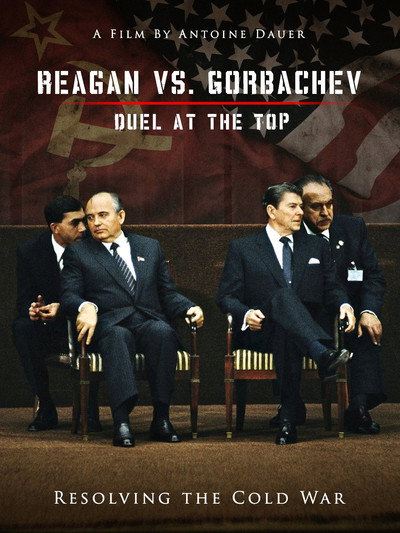 Póster de Reagan-Gorbachev, duel au sommet