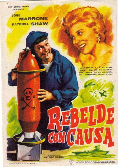 Póster de Rebelde con causa