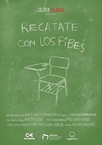 Póster de Recatate con los pibes