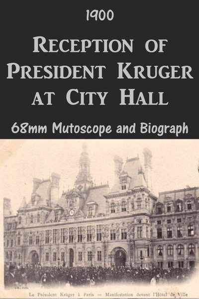Póster de Réception du président Krüger à l'hôtel de ville