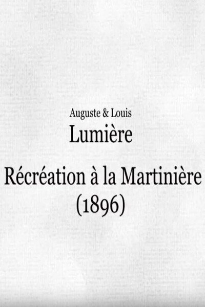 Póster de Récréation à la Martinière
