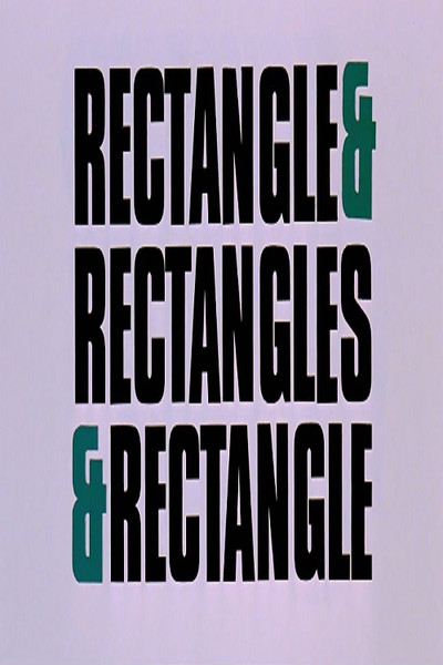 Póster de Rectangle & Rectangles