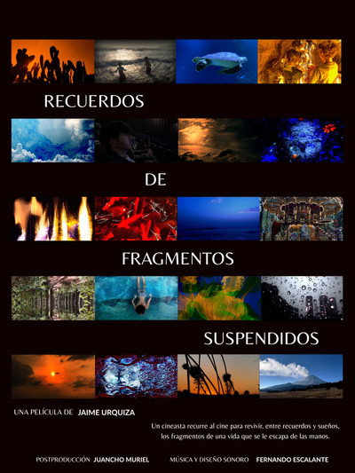 Póster de Recuerdos de fragmentos suspendidos