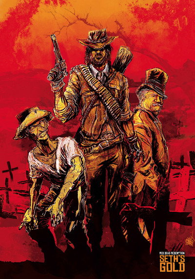 Póster de Red Dead Redemption: Seth's Gold