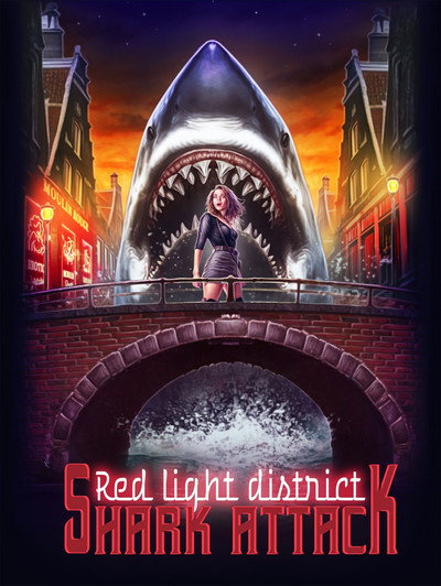 Póster de Red Light District Shark Attack