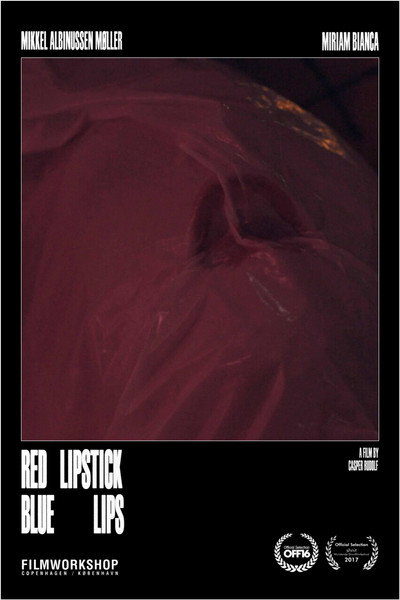 Póster de Red Lipstick, Blue Lips
