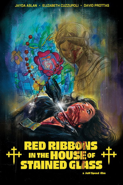 Póster de Red Ribbons in the House of Stained Glass