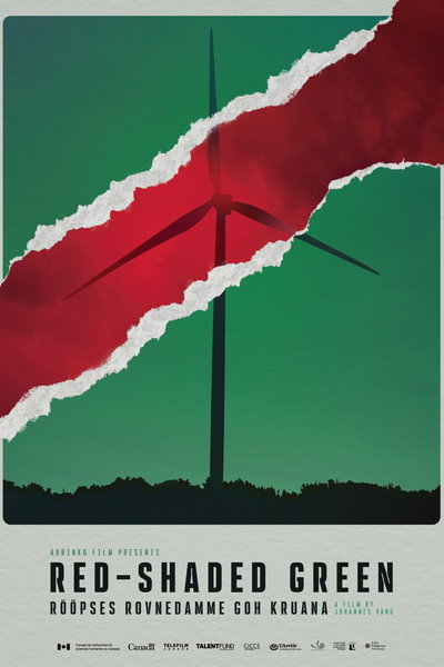 Póster de Red-Shaded Green