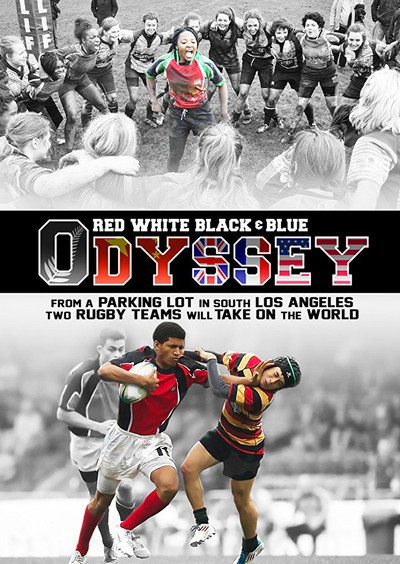 Póster de Red White Black & Blue