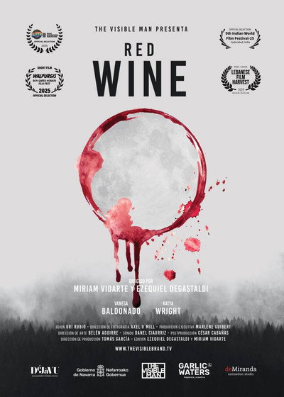 Póster de Red wine
