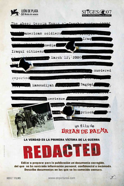 Póster de Redacted
